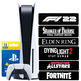 Playstation 5 + Dualsense Console + 6 Games + Acc + Prepaid