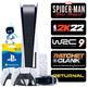 PS5 White + Command Console + 5 Games + Accessories + 12 Months PSN
