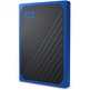 External hard disk SSD Western Digital My Passport Go 500 GB Blue