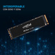 Crucial SSD Hard Disk 500GB P5 Plus 2.5 '' PCIE M2 2280SS