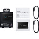 Hard disk SSD Samsung T7 Touch 1 TB Black