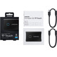 Hard disk SSD Samsung T7 Touch 2TB Black