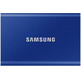 External Disk SSD Samsung Portable T7 1TB USB 3.2 Blue