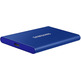 External Disk SSD Samsung Portable T7 1TB USB 3.2 Blue