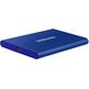 External Disk SSD Samsung Portable T7 500GB USB 3.2 Blue