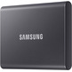 SSD External Disk Samsung Portable T7 500GB USB 3.2 Grey