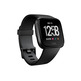Fitbit versa smartwatch black aluminum/ black