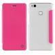 Folio Case Pink with Transparent Back Cover Huawei P9 Lite Muvit
