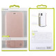 Case Folio Rose Gold TPU Transparent Transparent iPhone X muvit