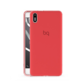 Red Gummy BQ Aquaris X5 Case