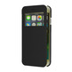 Cover for iPhone 6 with lid and window 4.7 " Black