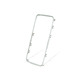 Trim frame replacement for iPhone 4 in white