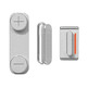 Replacement Button Set iPhone 5 Silver