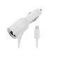 Car charger for iPhone 5 White