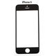 iPhone 5/5S/5C/SE Front Glass Black