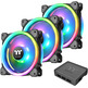 Kit 3 Fans Thermal Riing Trio 12 cm RGB