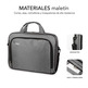 Briefcase Subblip Oxford for Portals up to 12.5 " Gris