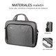 Briefcase Subblip Oxford for Portals up to 16 " Gris