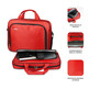 Briefcase Subblip Oxford for Portdates up to 16 " Red