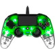 Command Nacon Compact Wired Illuminated Green Official PS4