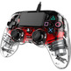 Command Nacon Compact Wired Illuminated Red Official PS4