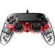 Command Nacon Compact Wired Illuminated Red Official PS4