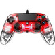 Command Nacon Compact Wired Illuminated Red Official PS4