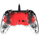 Command Nacon Compact Wired Illuminated Red Official PS4