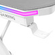 Table Gaming Mars Gaming MGD RGB XL White 160x60cm