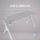 Table Gaming Mars Gaming MGD140RGB 140 cm White