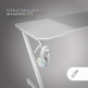 Table Mars Gaming Mgdx160w White
