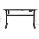 Table TooQ TQESSD01-BK Electrical Height Black Height