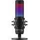 Black HyperX QuadCast S Microphone