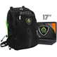 17 '' Keep Out BK7GXL Black/Green Laptop Backpack