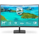 Monitor Curvo Philips E-Line 241E1SCA 23.6 " Full HD Multimedia Black