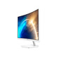 Curvo Samsung LU32R591CWR 31.5 " 4K White Monitor