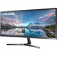 Samsung Monitor LS34J550WQR LED 34 '' Black
