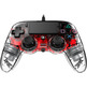 Nacon Compact Red Illuminated Controller Official PS4