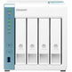 NAS Server QNAP Desktop 4BAY NAS 1GB RAM 1GbE