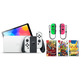 Nintendo Switch OLED (Blanca) + 3 Games + Joy Con Set (Verde/Rosa)