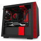 NZXT Case MINI ITX H210 Black-Red