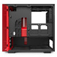 NZXT Case MINI ITX H210 Black-Red