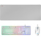 Pack Mars Gaming MCPX Keyboard H-Mech + Mouse + White Carpeting