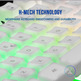 Pack Mars Gaming MCPX Keyboard H-Mech + Mouse + White Carpeting