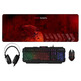 Pack Pro Mars Gaming Keyboard + Mouse + Carpeting + MCPRGB Headphones