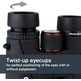 Binoculars Celestron TrailSeeker ED 8x42