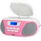 Radio CD Aiwa Boombox BBTU-300PK Rosa