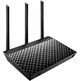 Wireless ASUS RT-AC66U router (Pack x2) Black