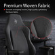 Chair Gaming Arozzi Primo Woven Fabric Black-Grey Logo