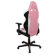 Chair Gaming DXRacer Racing Pink/White
